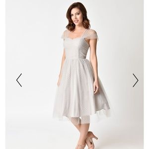 Unique Vintage cocktail dress (purple)